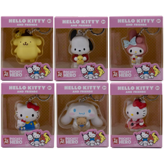 HELLO KITTY KEYCHAIN POCKET HERO PDQ12 WOC