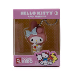 HELLO KITTY KEYCHAIN POCKET HERO PDQ12 WOC