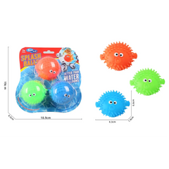 DIVING PUFFER FISH TOYS 3PIECES