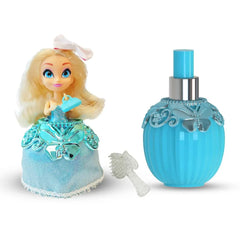 دمية عطر + مجموعة عطور صغيرة – مقاس 14 سم (متنوعة)