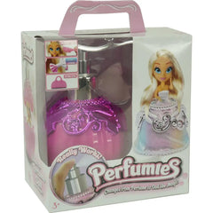 دمية عطر + مجموعة عطور صغيرة – مقاس 14 سم (متنوعة)