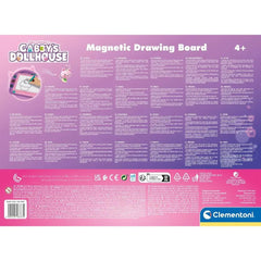 Clementoni Magnetic Drawing Board Gabbys Dollhouse
