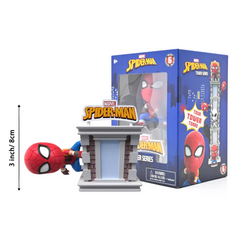 Spiderman Tower Series with Window Box 6Asst