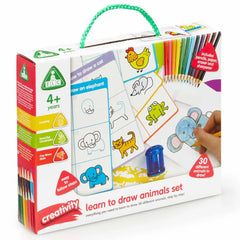 Early Learning Centre Art And Craft Learn To Draw Animal Set