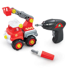 Early Learning Centre Build & Play Fire Engine Battery Operated