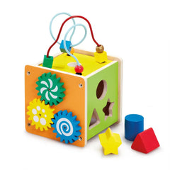 Early Learning Centre Classic Wood Activity Cube