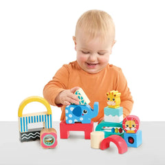 Early Learning Centre Classic Wood Activity Play Blocks