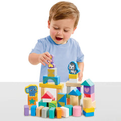 Early Learning Centre Classic Wood Tub Of Blocks