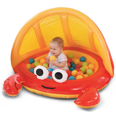 Early Learning Centre Outdoor Crab Baby Pool With Shade
