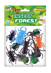 Powe Joy Animal Worldz Insects 2 Inches 10-Pieces Set