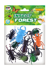 Powe Joy Animal Worldz Insects 2 Inches 10-Pieces Set