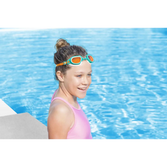 Bestway Hydroswim Lil Champ Goggles With UV Protective Coating, 100% Latex Free