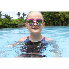 بيستواي – نظارات سباحة Hydro-Swim Lil Champ مع حماية من الأشعة فوق البنفسجية وخالية 100% من اللاتكس