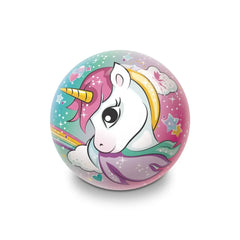 Mondo Eco Friendly Inflatable PVC Ball Unicorn 23cm I 3 Years Plus I Tear Resistant Material Child Friendly Material