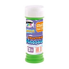 Power Joy Bubble Solution Dinosaur 50ml CDU24 WOC