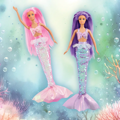 ADDO Boulevard Boutique Mermaid Friends Assortment Collectible Mermaid Dolls
