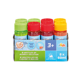 أدو – محلول فقاعات للخارج واللعب، ٨ × ٦٠ مل