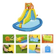 Bestway H2OGO Mega Water Parks Mount Slide & Splash 4.35m x 2.86m x 2.67m