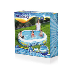 Bestway 87" x 62" x 18"/2.62m x 1.57m x 46cm Play Pool
