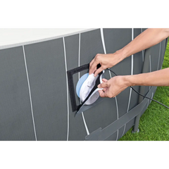 بريستواي – مجموعة مسبح SteelPro Max LED، 457×107 سم