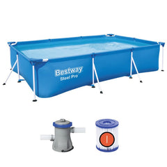 Bestway Steel Pro Pool Set 3.00m x 2.01m x 66cm (910" x 67" x 26")