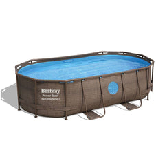 مجموعة مسبح Bestway باور ستيل فيستا
4.27 م × 2.50 م × 1.00 م (14 × 82 بوصة × 39.5 بوصة)