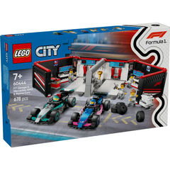 ليجو جراج فورمولا 1 وسيارات مرسيدس AMG وألباين