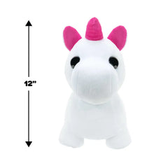 Adoptme Plush Neon Unicorn 12Inch B/O