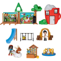 Adoptme Coffee Shop and Park Playset