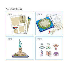 3D Puzzle Statue Of Liberty 39-Piece