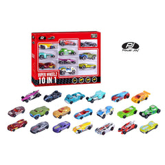 Power Joy Vroom Vroom Diecast Viper Wheelz 10-In-1 Set