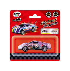 Power Joy Vroom Vroom Dc Graphic Car 1/50 Assortments