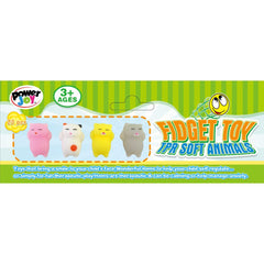 Power Joy Fidget Squishy Animals 20-Pieces Set Megapack