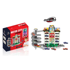 Power Joy Vroom Vroom Motor City 4 Floor Garage Playset