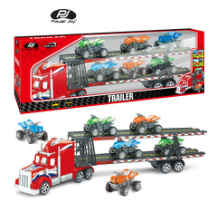 Power Joy VroomVroom Trailer 6 Pieces Set