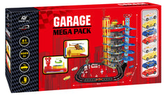 Power Joy Vroom Vroom Garage Megapack 6 Floor with 8 Cars