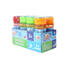 أدو – محلول فقاعات للخارج واللعب، ٨ × ٦٠ مل