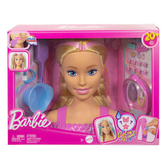 Barbie Blonde Hair Styling Head