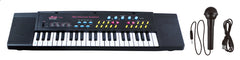 Power Joy Music Keyboard 44 Keys With Mic Battery Operated