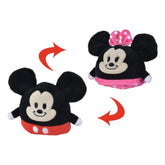 Disney Plush Mickey and Minnie Reversable 4.5-Inches