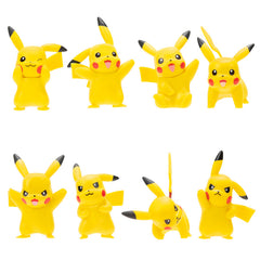 Pokemon Battle Figure Pickachu 8 Multipack 2-Inches