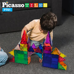Picasso Magnetic 3D Blocks 61Pcs