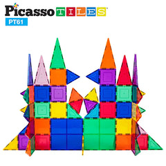 Picasso Magnetic 3D Blocks 61Pcs