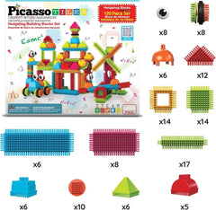 Picasso Magnetic Blocks Hedghog 120-Pieces