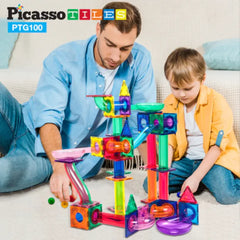 Picasso Magnetic Marble Run 100Pcs
