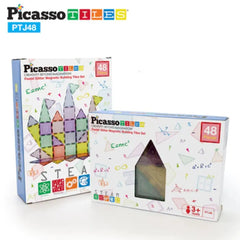 Picasso Magnetic Pastel Glitter 48Pcs