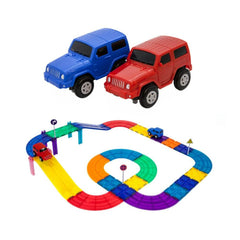 Picasso Magnetic Tiles Race Track Set 30-pieces