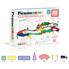 Picasso Magnetic Race Track 50Pcs