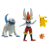 Pokemon Battle Figure Multi 3 Pieces Set