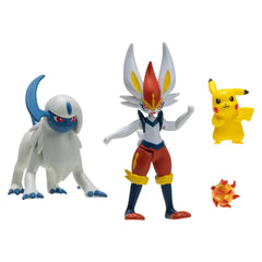 Pokemon Battle Figure Multi 3 Pieces Set